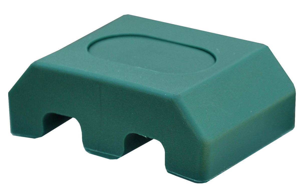 Halterung für Pfosten 40x60mm PVC grün