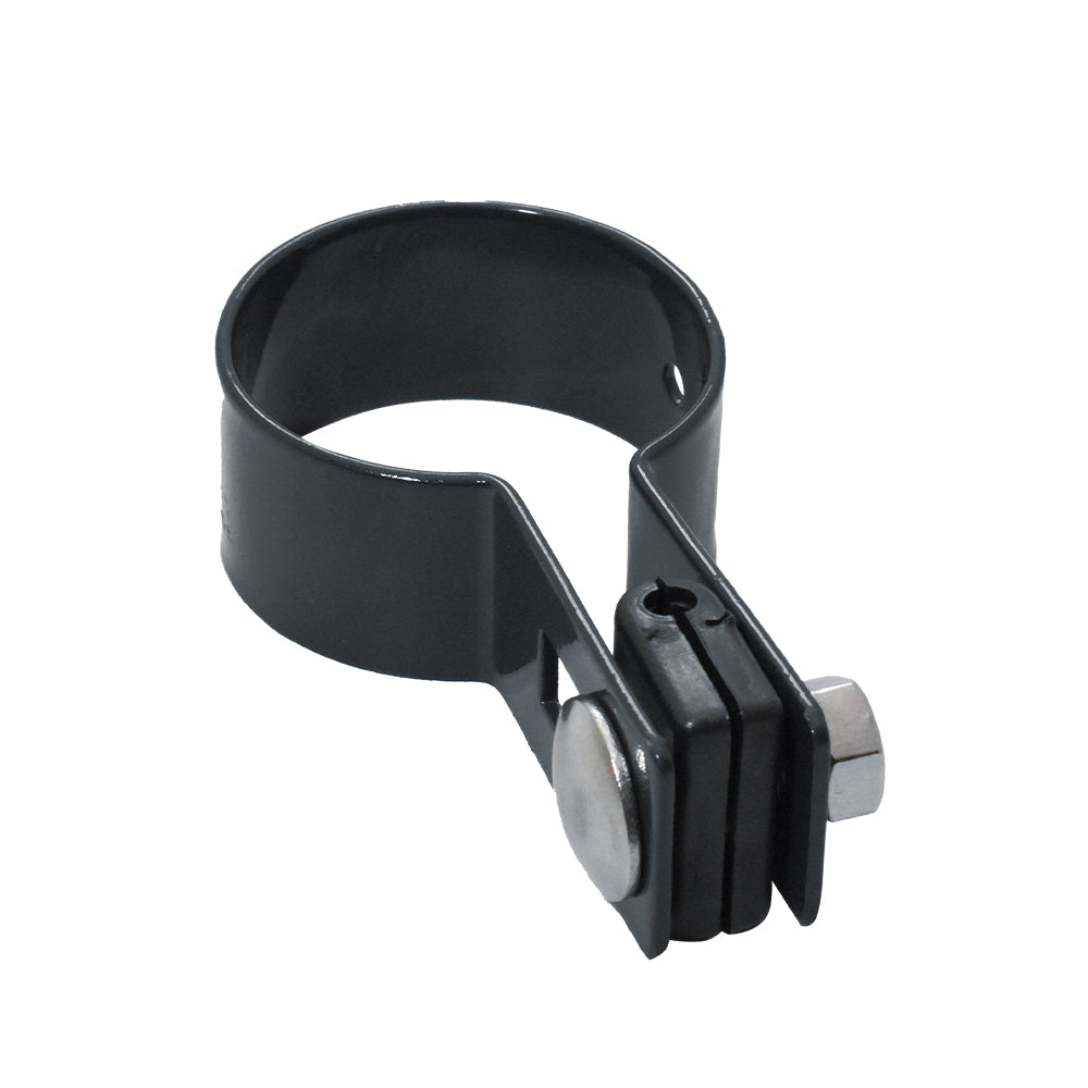 Endklemme für Pfosten ZnPVC D60mm anthrazit