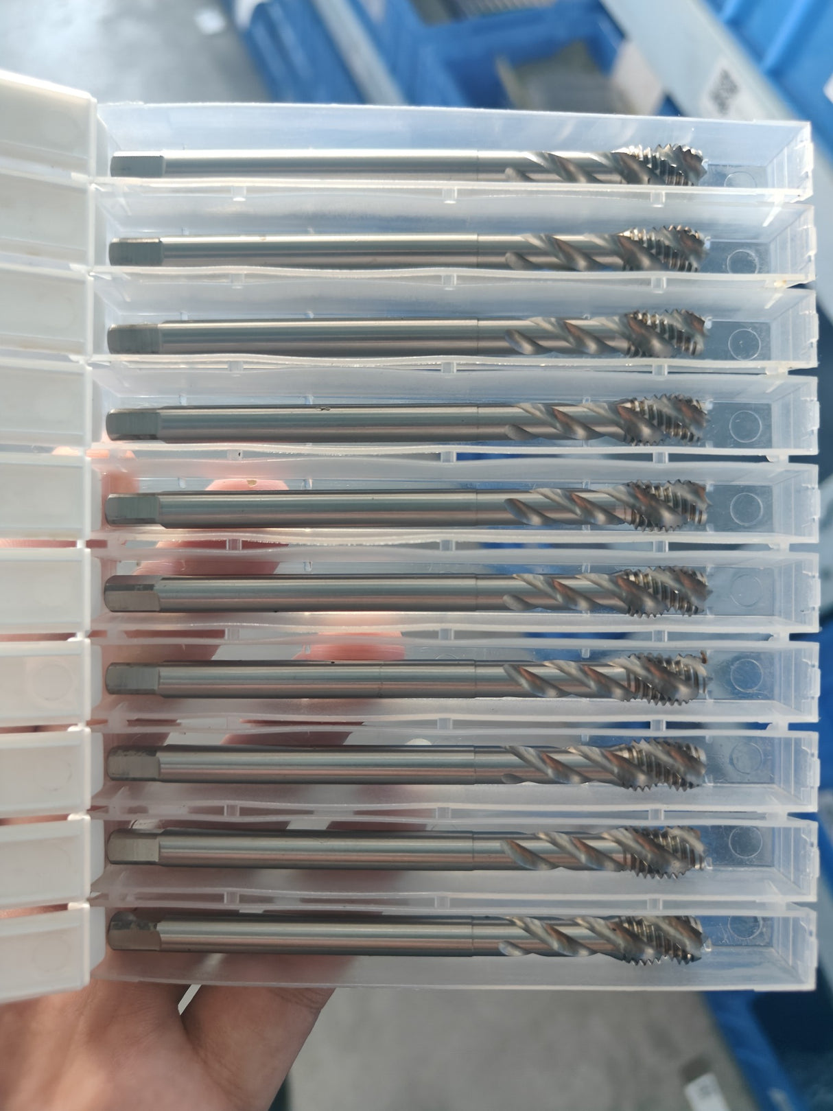 Maschinengewindebohrer, lang M8x1,25 HSS-H2