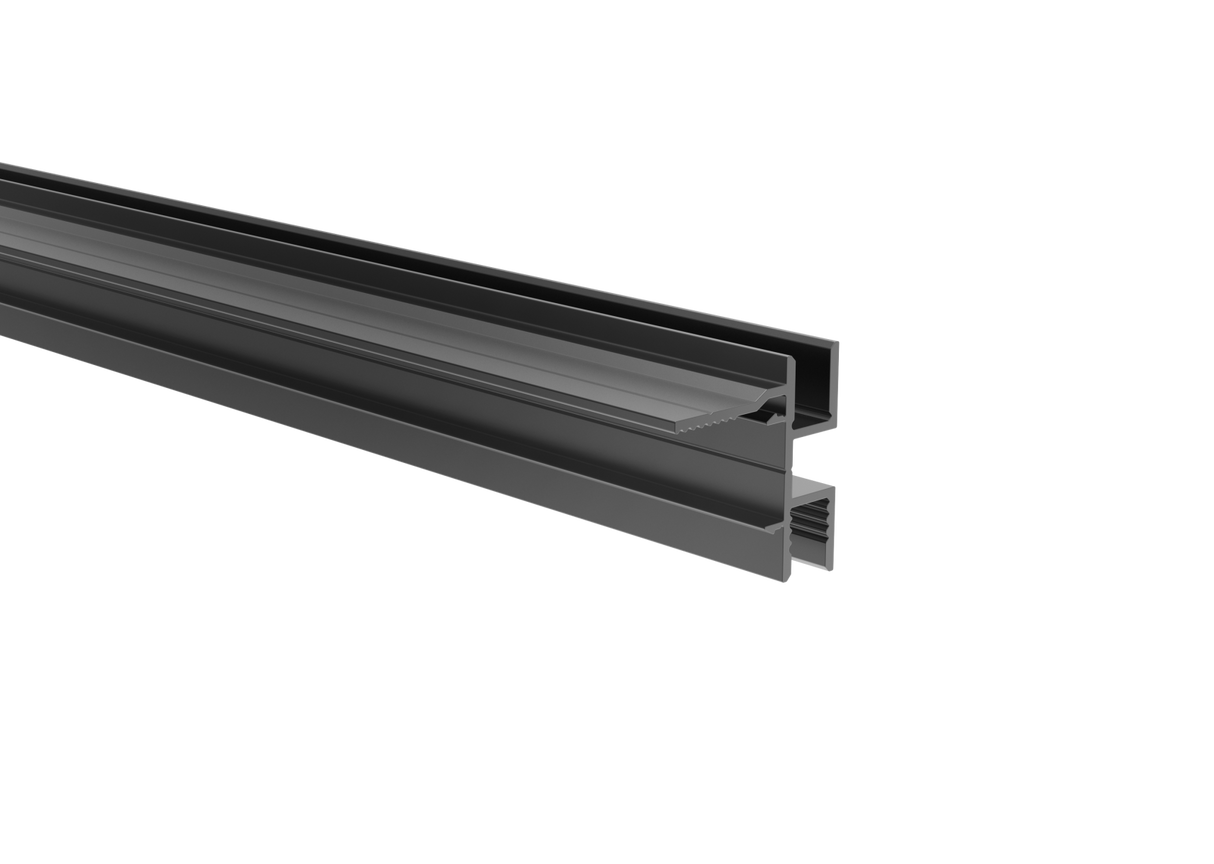 Aluminium-Zaunadapter für Füllungen 20/22/24/26 - 6000mm