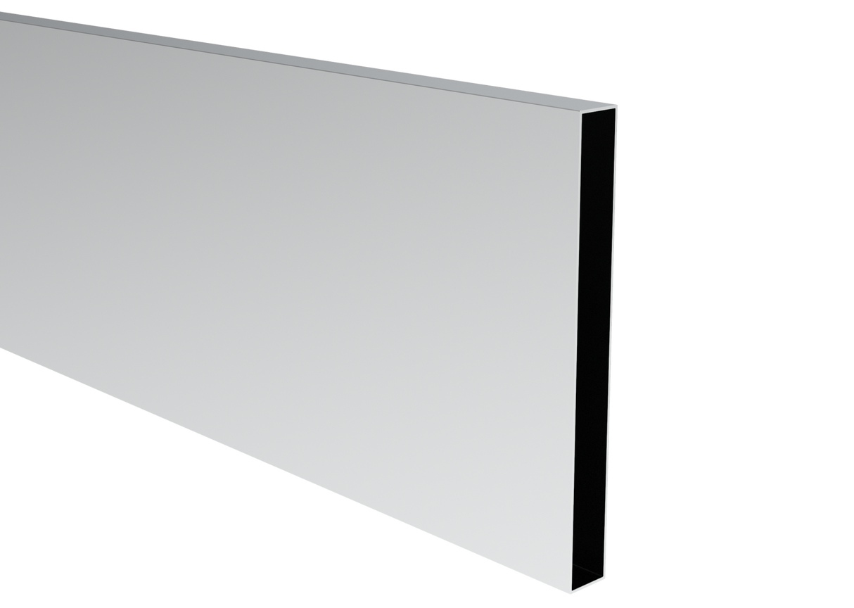 Aluminium-Zaunfüllung 20 x 200 x 2 - 6,0 m - Natural