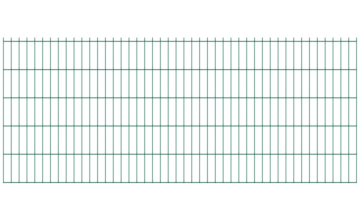 Geschweißte Panel N2D 2490x1030mm D5/4/5mm, grün