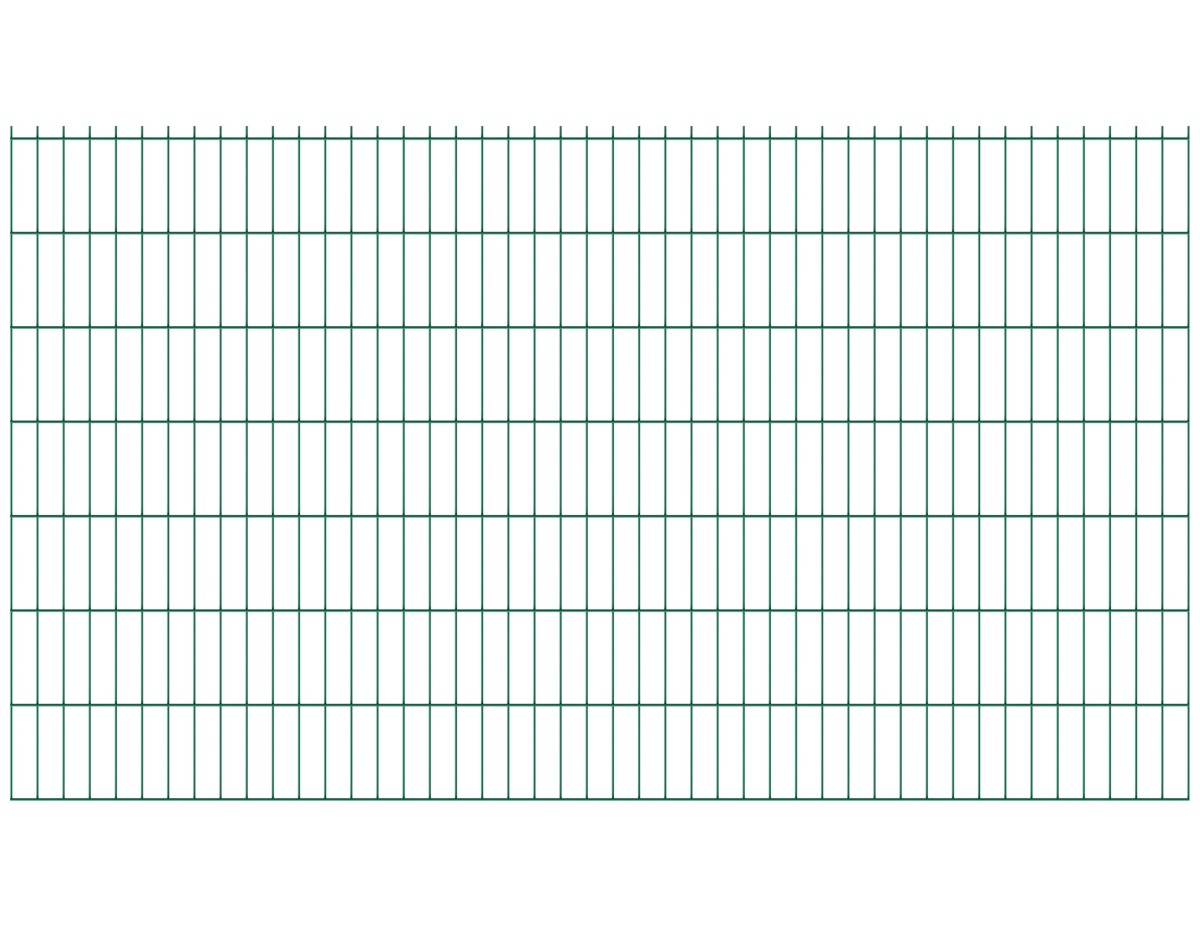 Geschweißte Panel N2D 2490x1430mm D5/4/5mm, grün