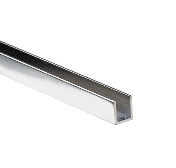 Verglasungsprofil U AL 20x12x2mm t8mm