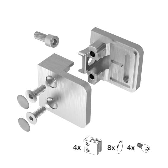 Glasklemmen - set