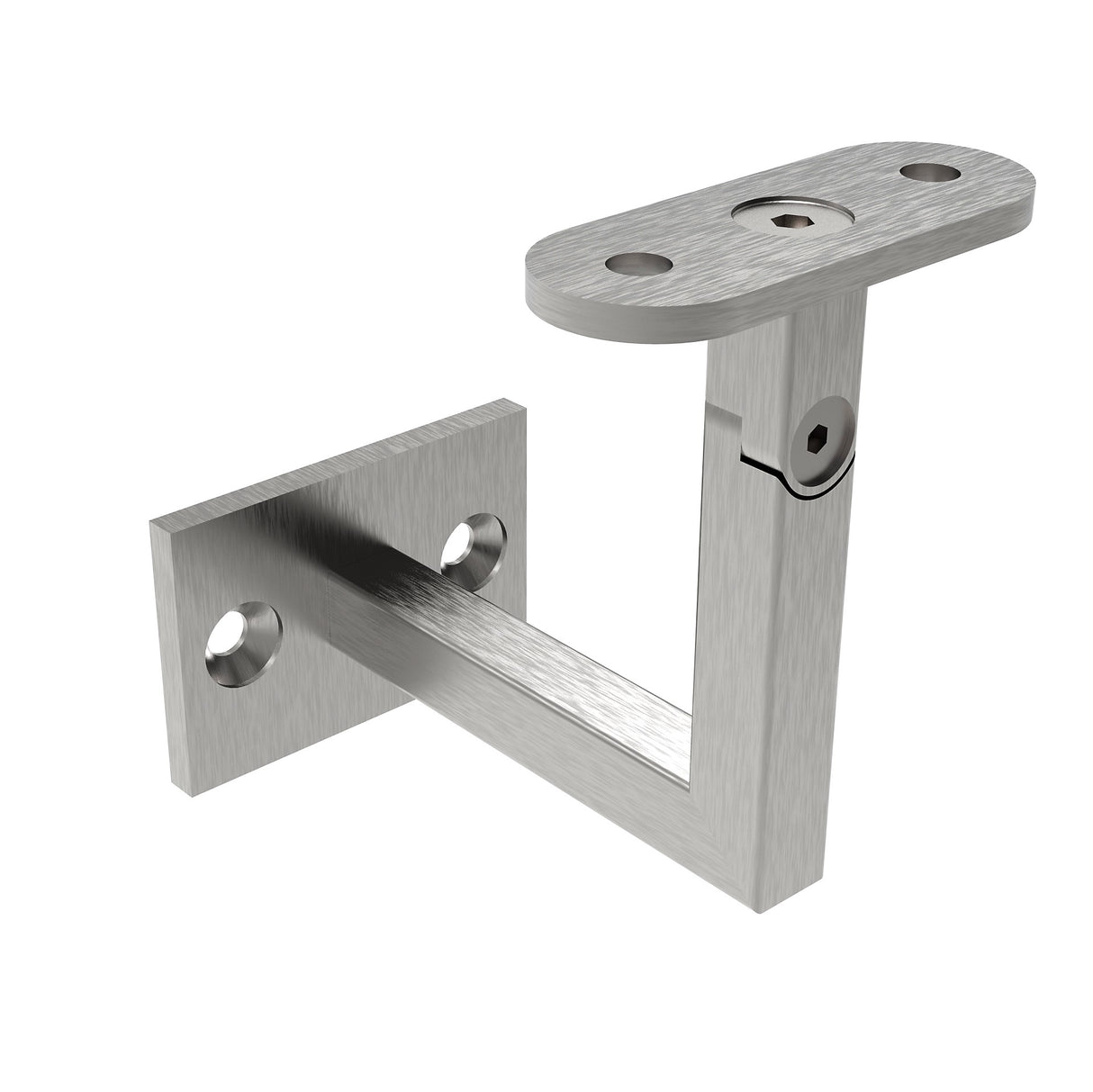 Handlaufhalter an die Wand - stellbar