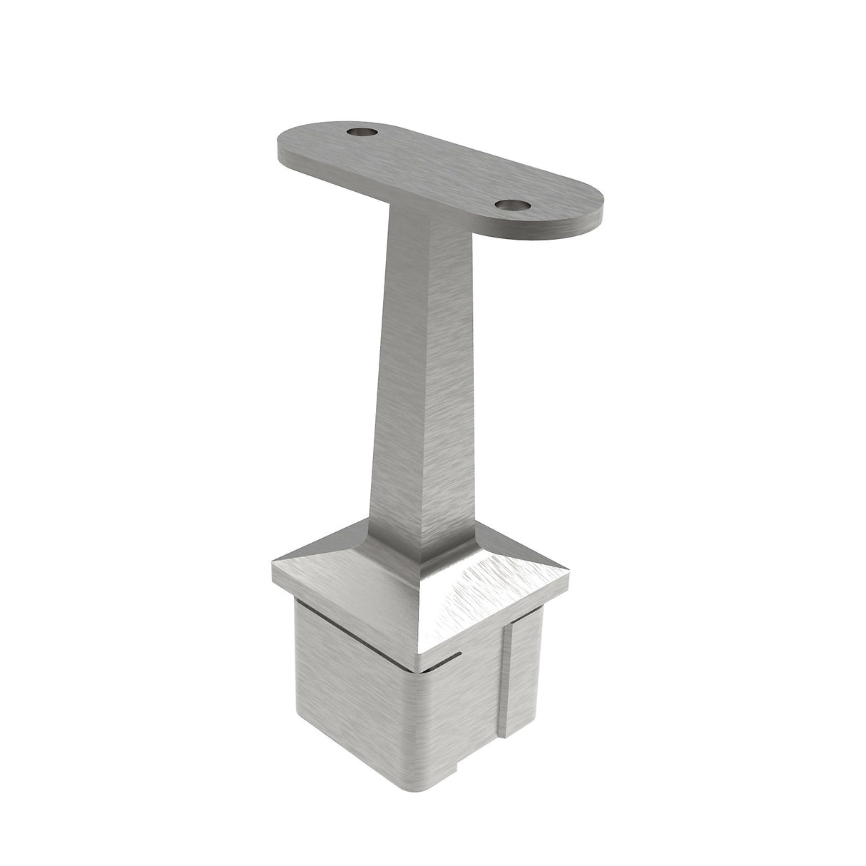 Handlaufstütze mit Anschlussplatte