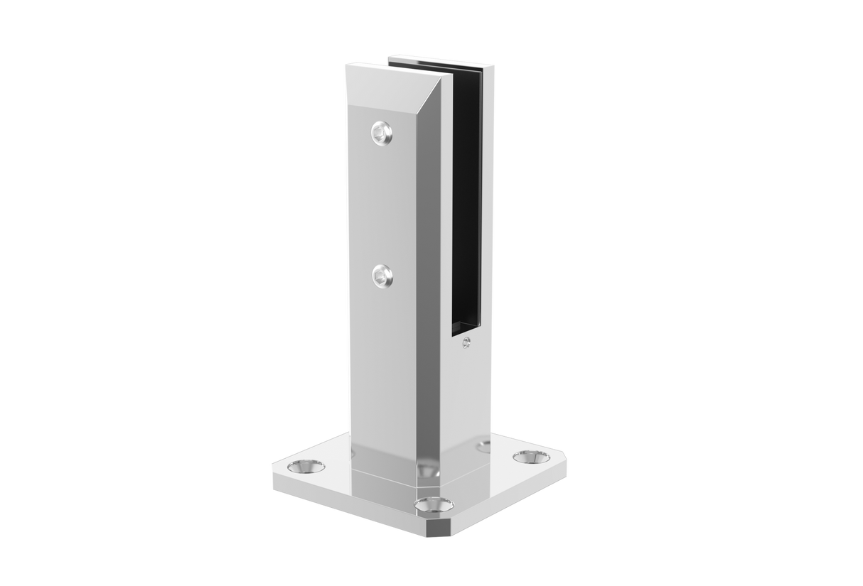 Stehender Halter für Glasscheibe