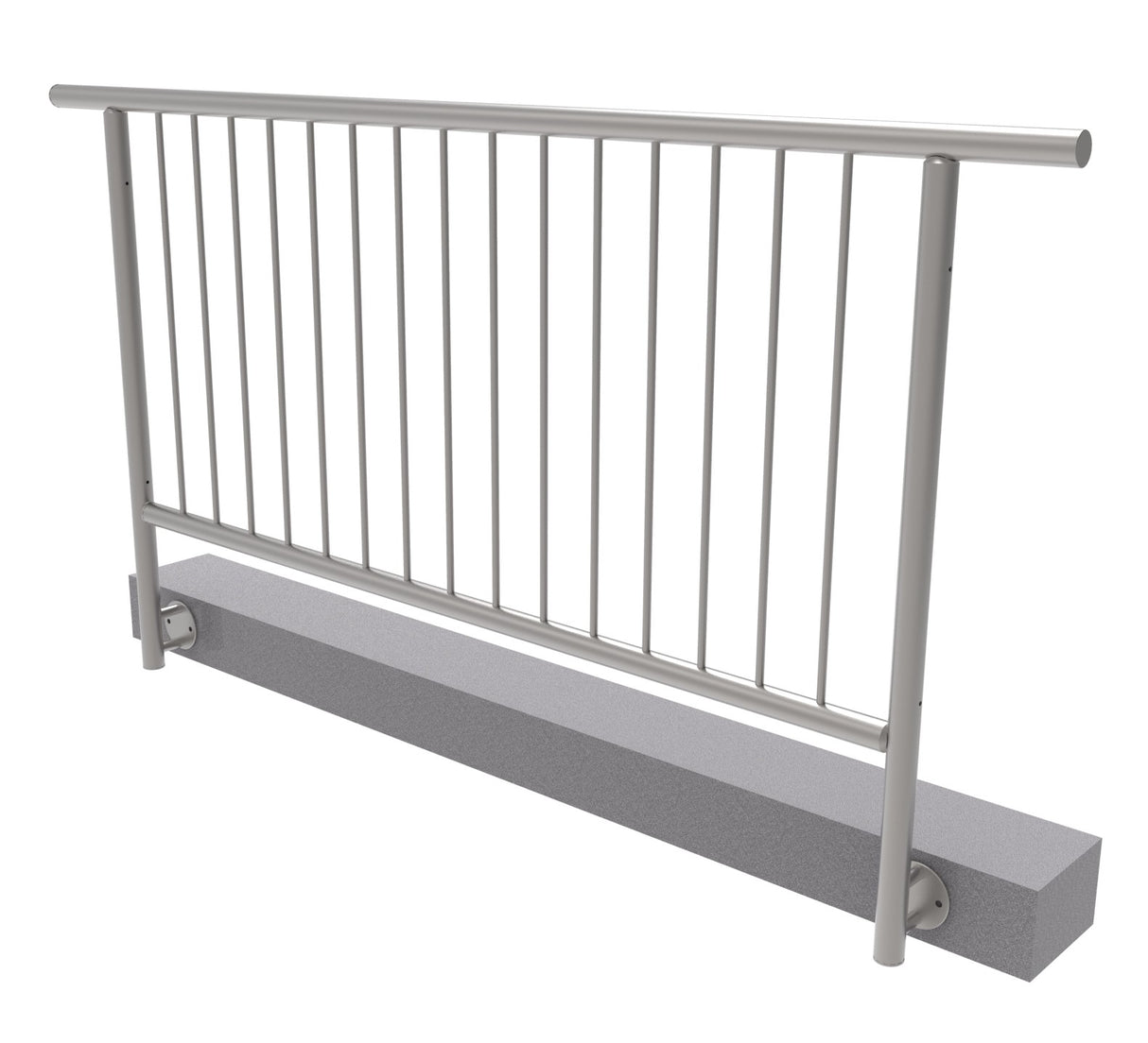 Relinggeländer - Eiche + Edelstahl - für AISI304,