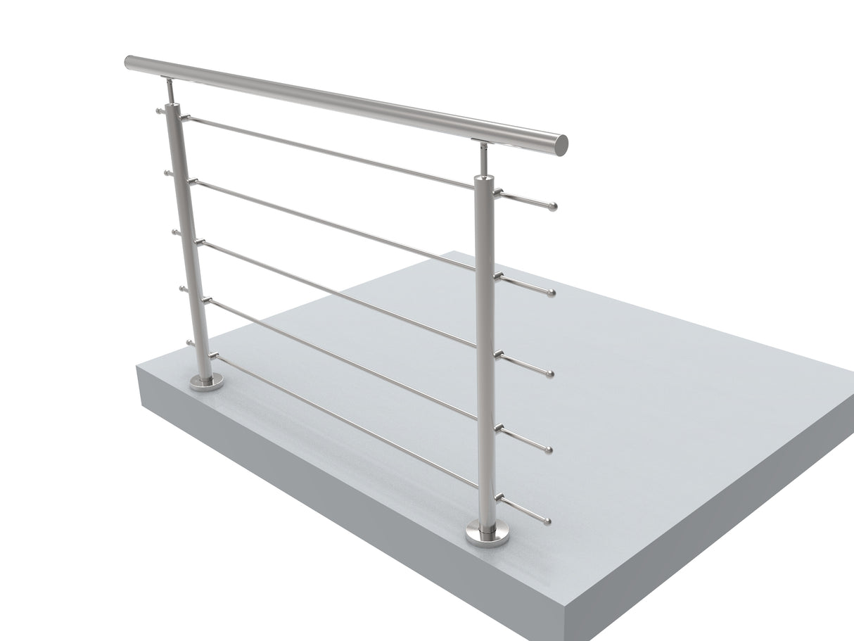 Edelstahlgeländer, AISI304, 1500x1000mm