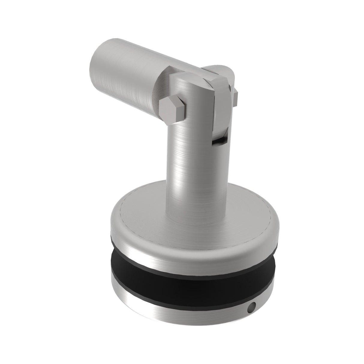 Glashalter für Vordachsystem