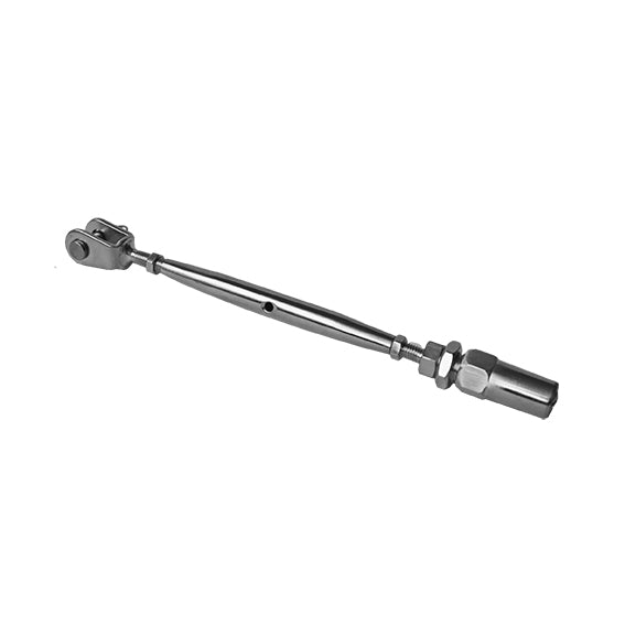 Inox cable clamp