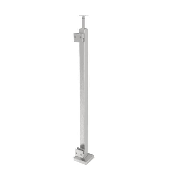 Pfoste, Oberverankerung - beidseitig 180° - grade