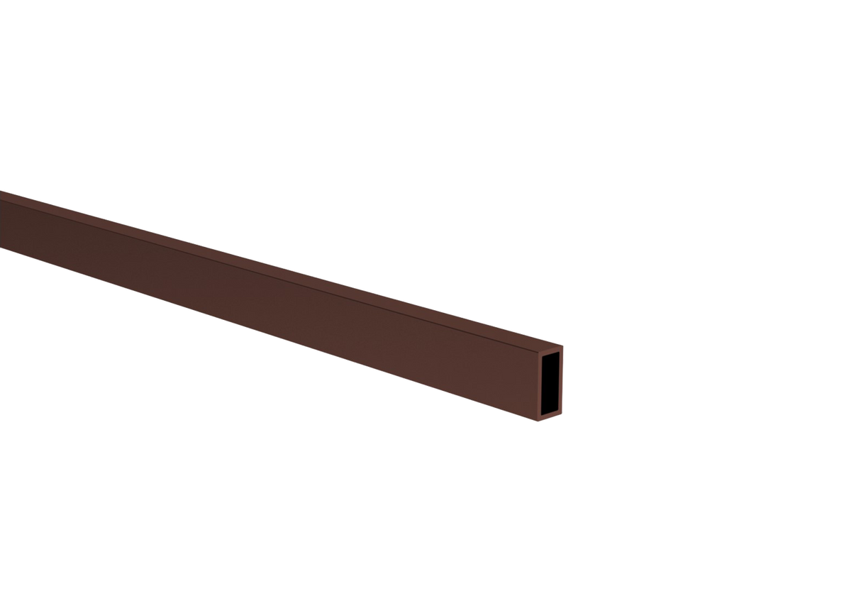 Aluminium-Zaunfüllung 20 x 10 x 1,5 – 6,0 m – Braun RAL 8017