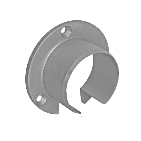 Griff-Halterung Glas-Flansch Aluminium