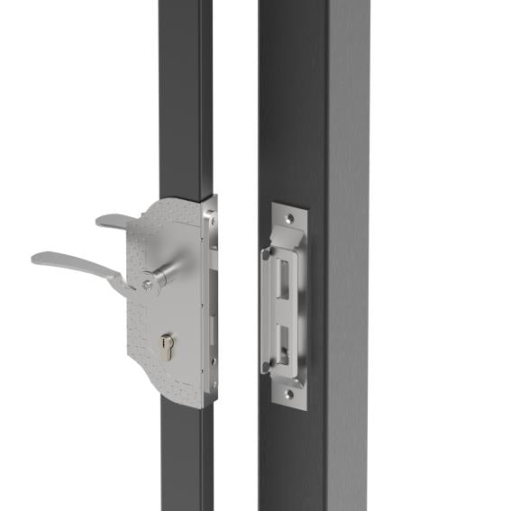 Schlossset 30x30, mit Zieretikett D1/14