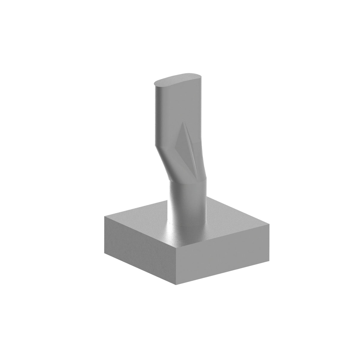 Drehstift und Platte zum Schweissen Zn, D20