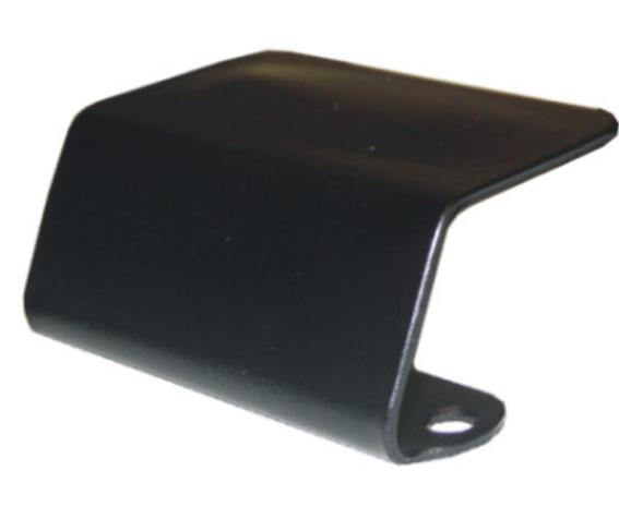 Door handle, 93x65mm, color black