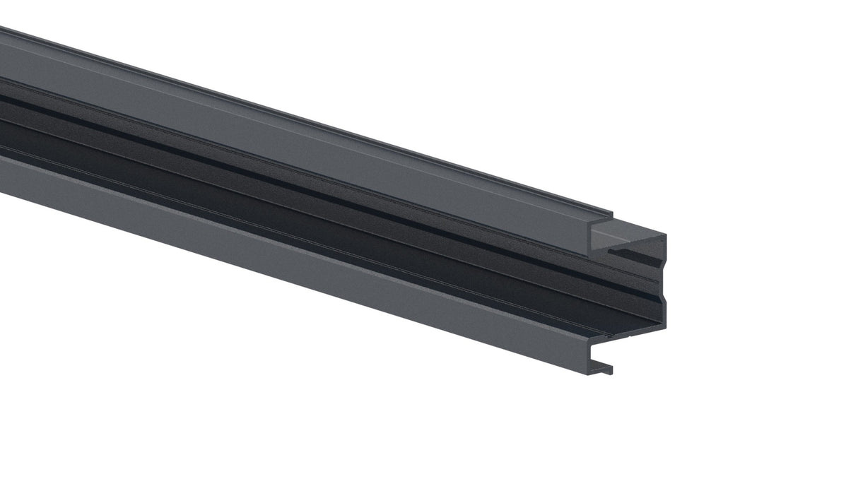 Aluminum fence post from 40 to 20 mm panel, 40 x 26 – 6.0 m – Anthracite RAL 7016