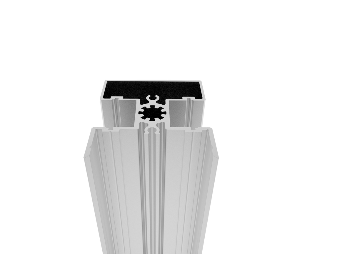 Aluminium-Zaunpfosten 50x60-6000mm N