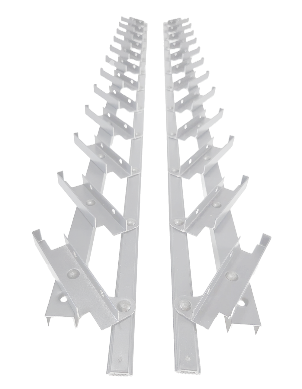 Bewegliches Aluminiumsystem – vertikal, Jalousie – Paar (links + rechts)