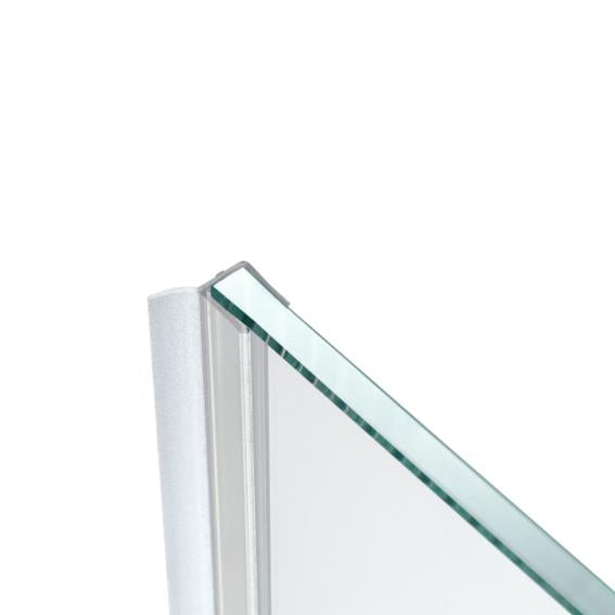 Wanddichtung für Glastür black