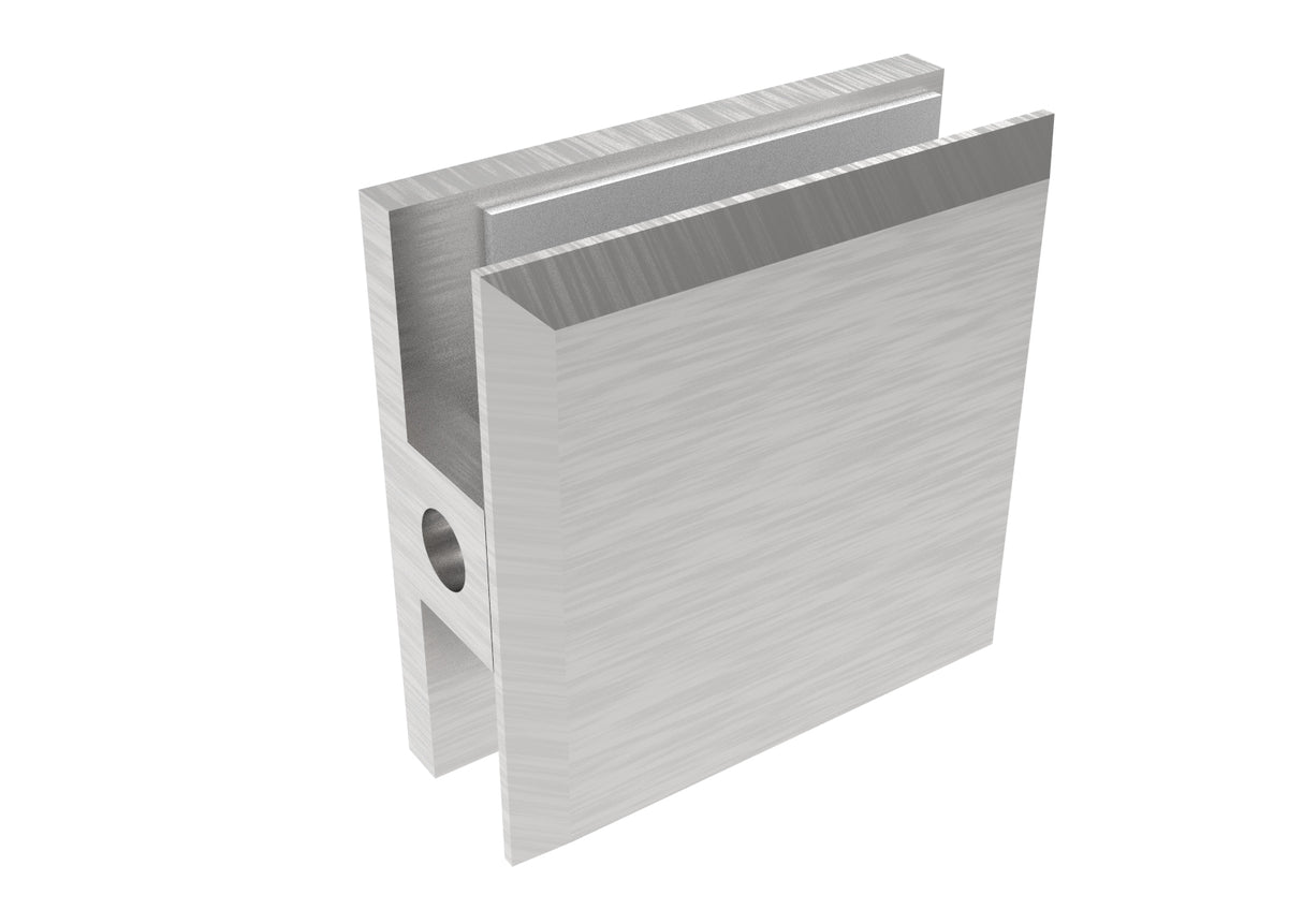 Glashalter, Zamak, 45x45x20/T 8-10 mm