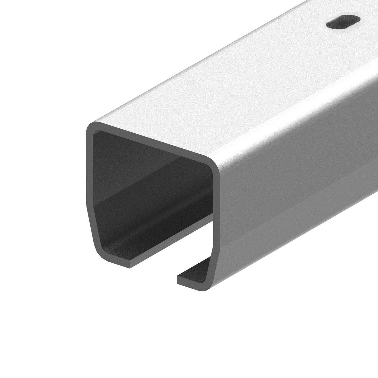 Führungsprofil mit Löchern Zn, 70x60x3,5mm, L6m