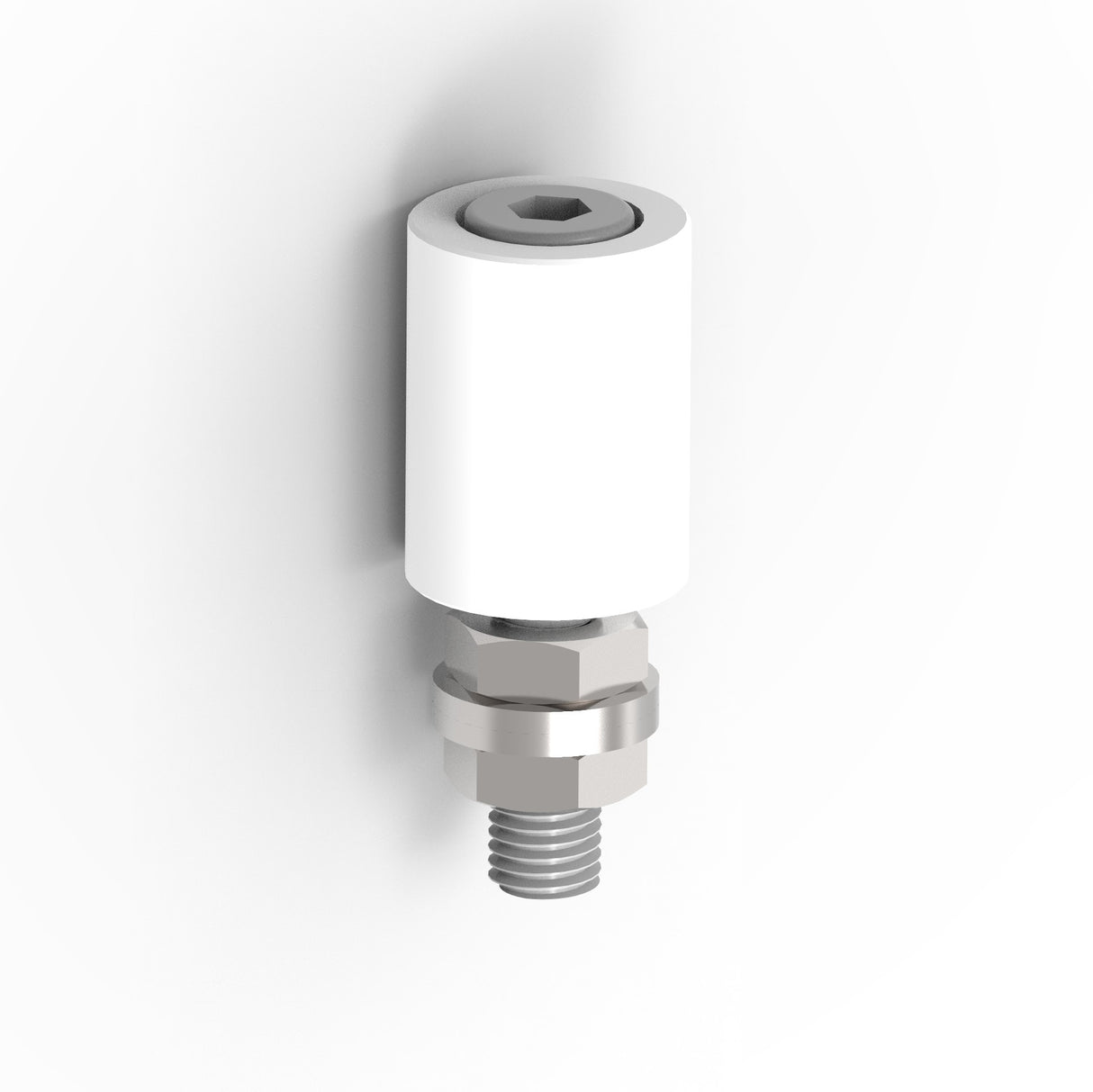 Nylon-Führungsrolle Zn, D30mm, white
