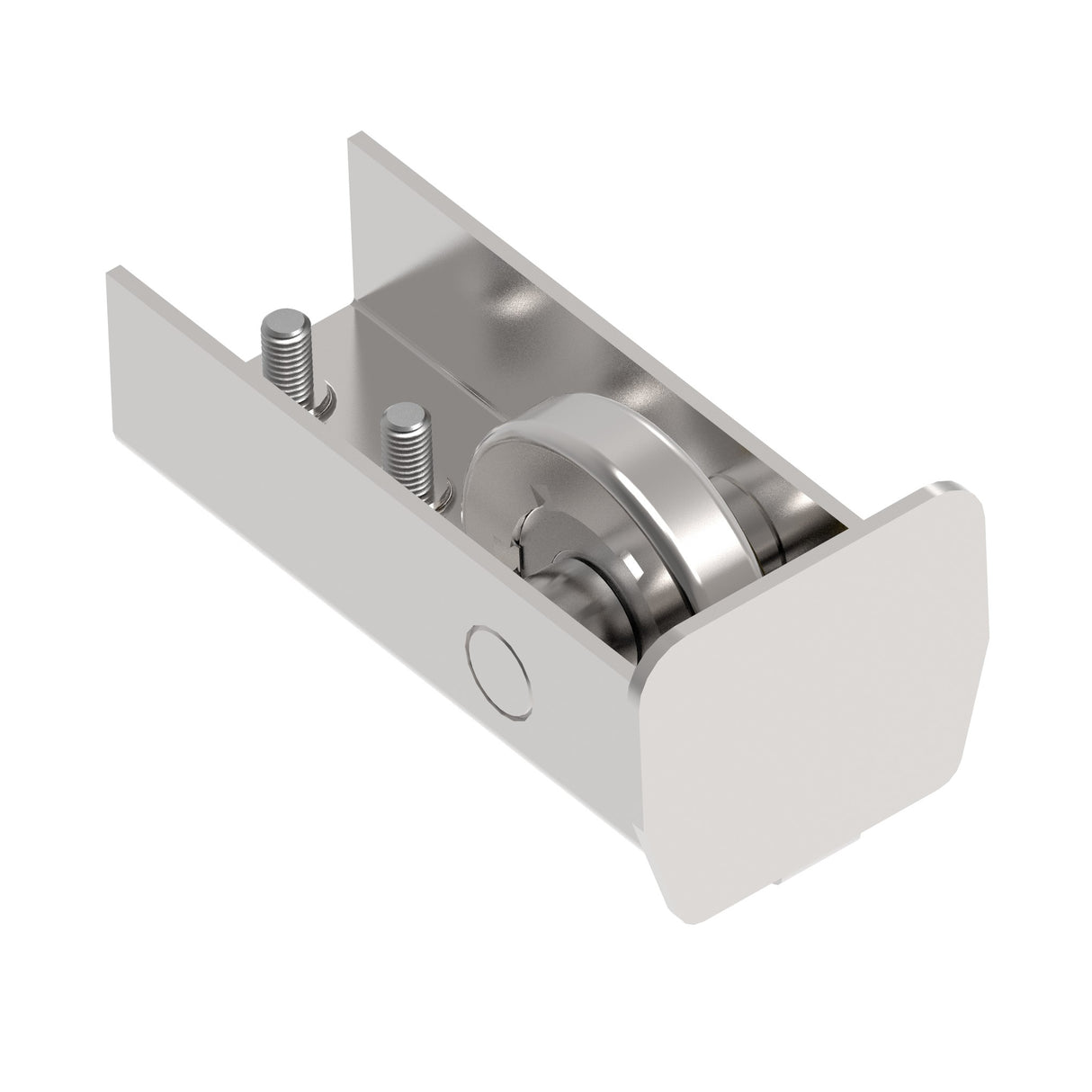 Endrad für Laufschiene Zn, profile 94x85mm