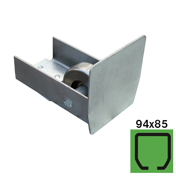 Endrad für Laufschiene Zn, profile 94x85mm