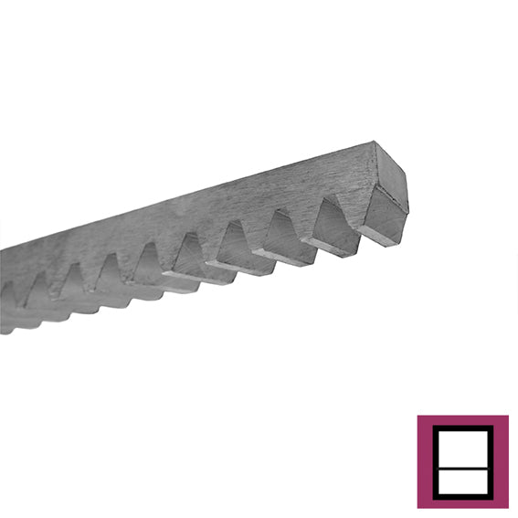 Stahlzahnstange Zn, 30x30mm, L1m, max 5000kg