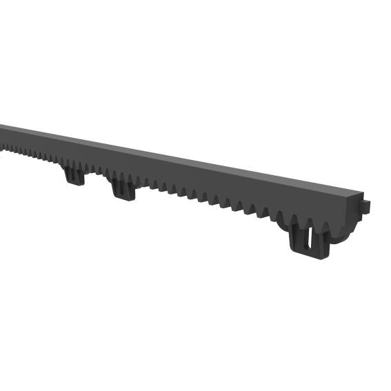 Kunststoffzahnstage mit Stahlkern PVC+Fe,27x20mm,L