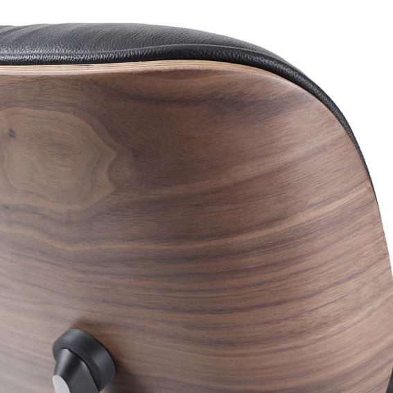 Ledersessel Charles & Ray Eames replik Nussbaum