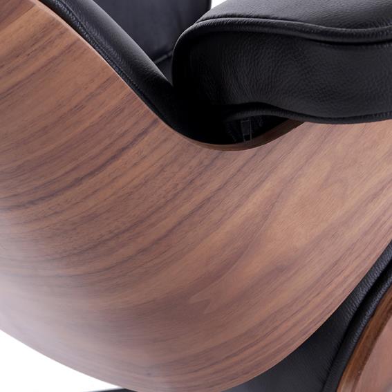 Ledersessel Charles & Ray Eames replik Nussbaum