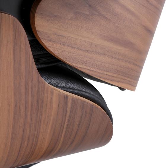 Ledersessel Charles & Ray Eames replik Nussbaum