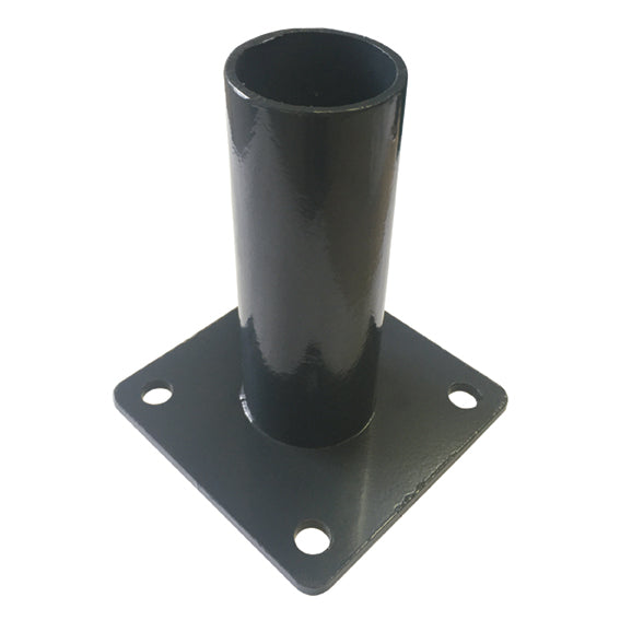 Pfostenfuß ZnPVC D48 mm - Anthrazit RAL 7016