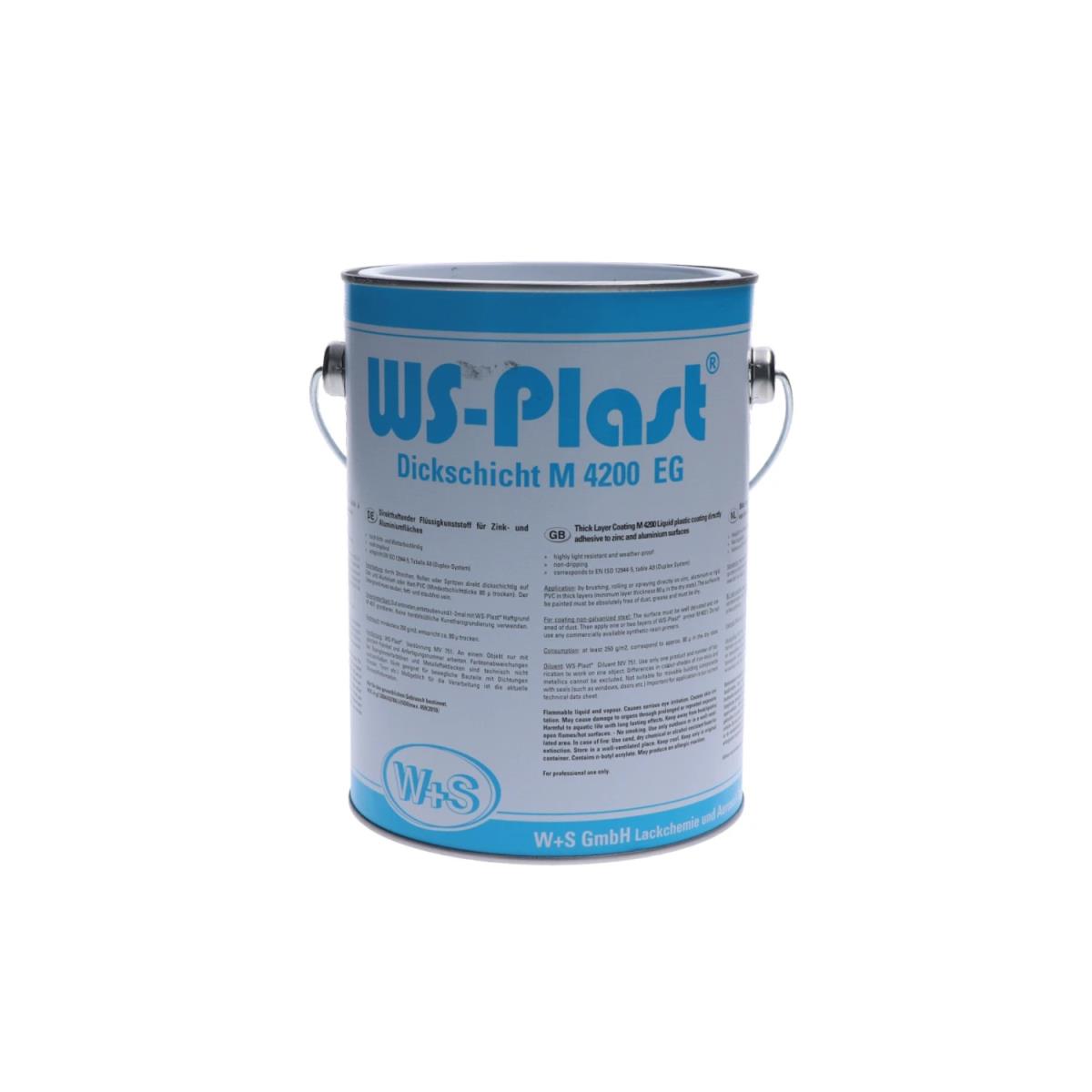 Halbmatter Korrosionsschutzlack, Graphit, 2,5L