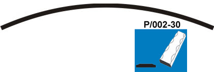 Stichbogen P/002B-30x5, P200, L1940mm