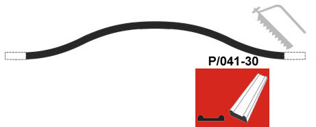 Gotischer Bogen P/041-30x8, p200, L800-1000mm