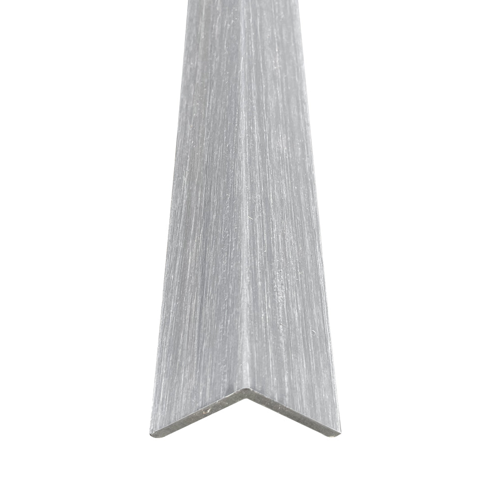 WPC cover strip Light gray 45x45x2900mm