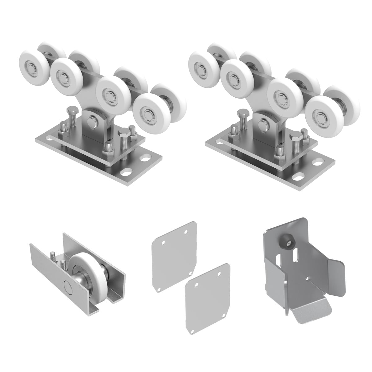 Untere Führung - ECO-Profil AL 90x99mm
