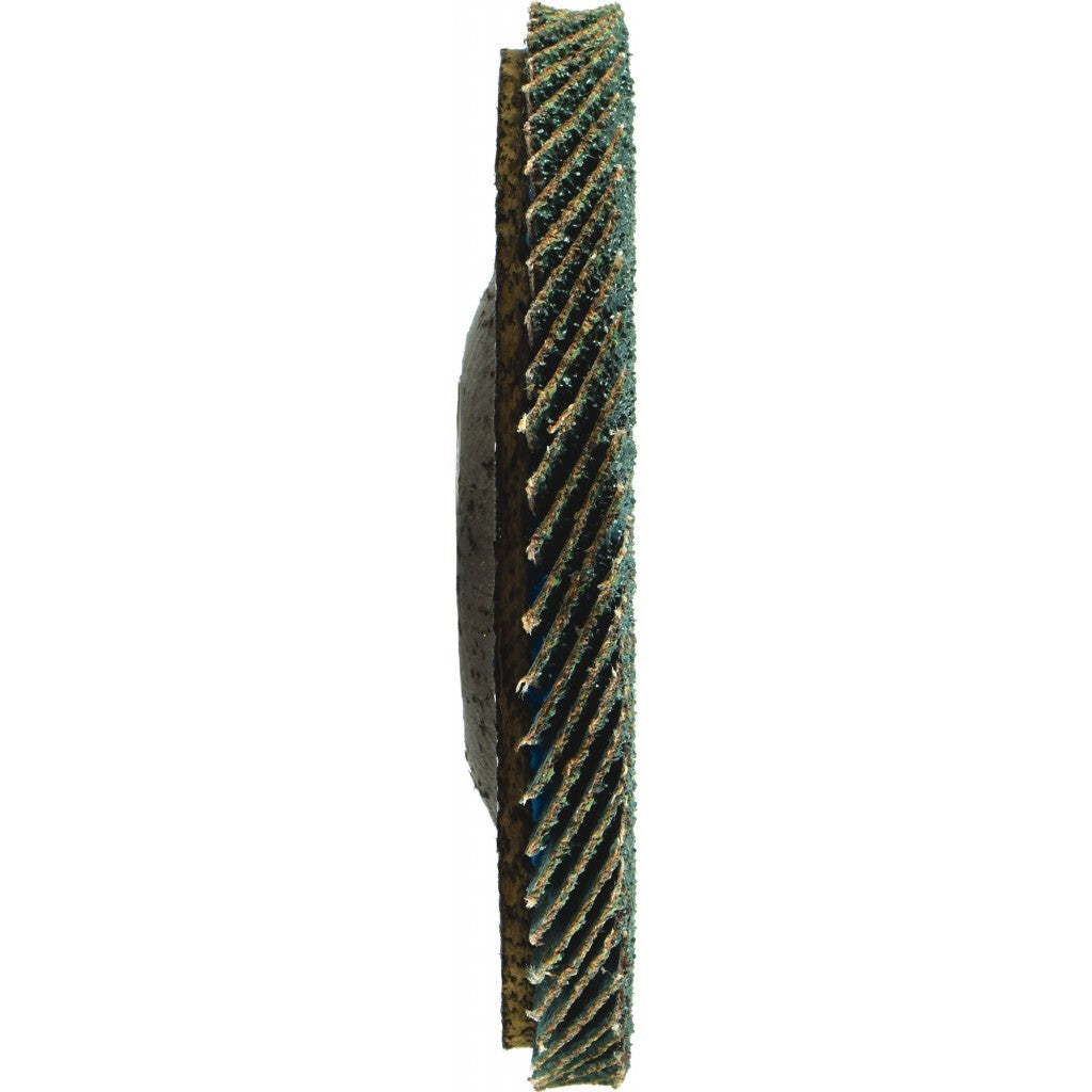 Lamellenscheibe für Edelstahl, D125, d22,2, t7,25 mm, P40