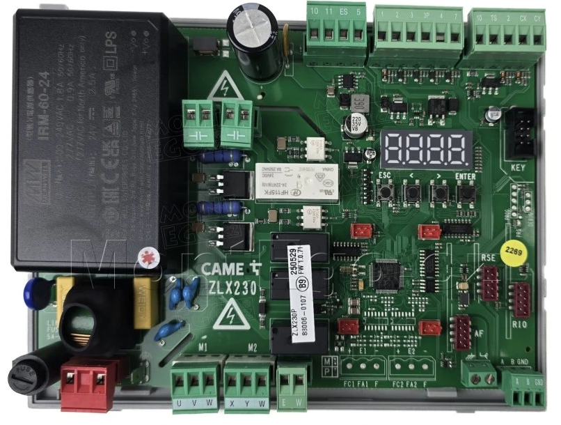 Elektronikbox für Doppelflügeltor – erweiterte Funktionen, Ersatz für ZA3P