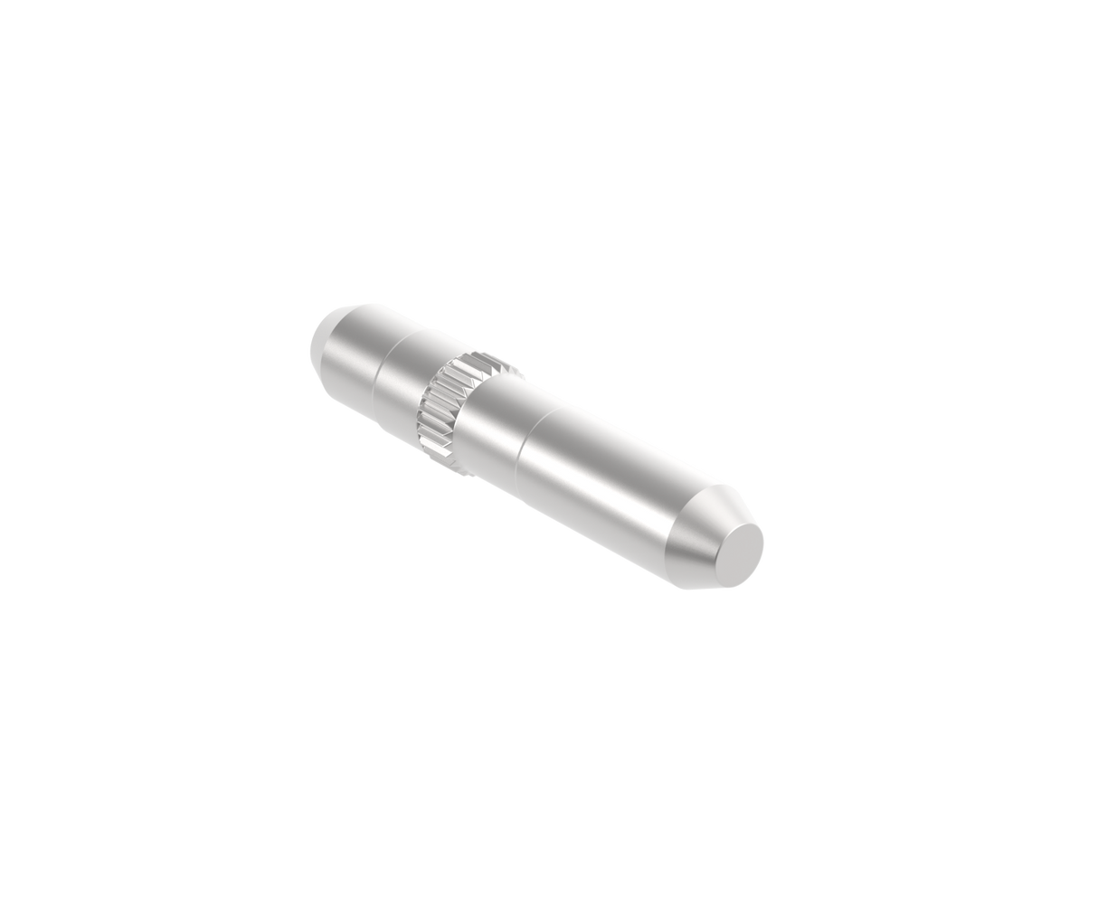 Connecting pin for Al profiles