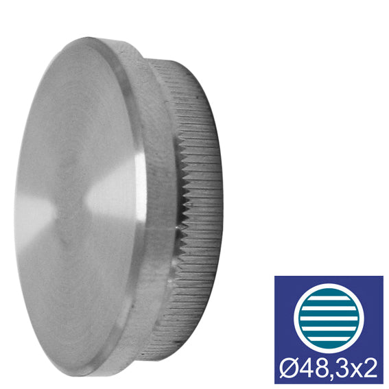 Endkappe für Handlauf - flach