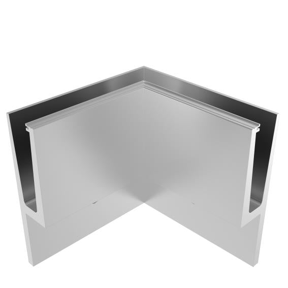 Ecke IN für Aluprofil mit Seitenverankerung AL