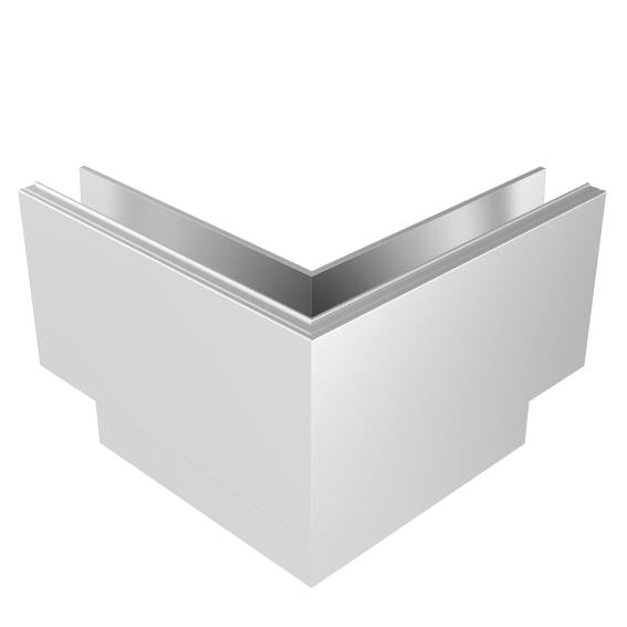 Ecke OUTfür Aluprofil mit Seitenverankerung AL