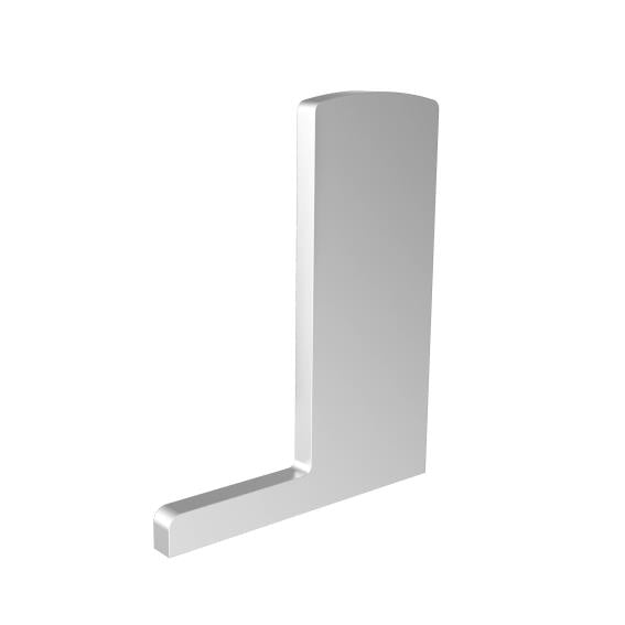 Endkappe für Aluprofil AL/0006-S-E