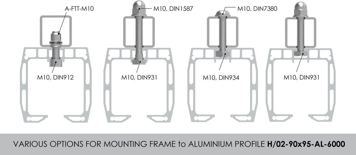 Aluminium Laufwerksystem